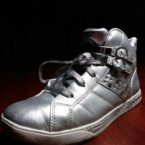 Ladies Size 4.5 Sketchers hybrid COMBAT BOOTS